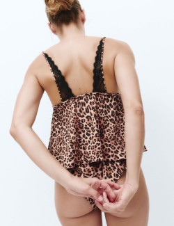 Clara Papertouch Leopard Cami