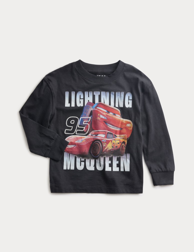 Tričko z čisté bavlny s dlouhým rukávem Disney Cars™ (2–8 let)