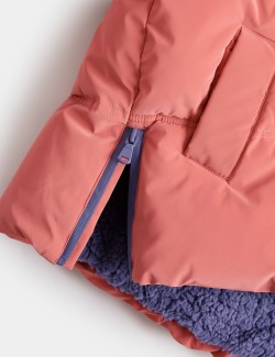 Borg Lined Padded Coat (2-8 Yrs)