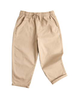 Cotton Rich Pull On Cargo Trousers (2-8 Yrs)