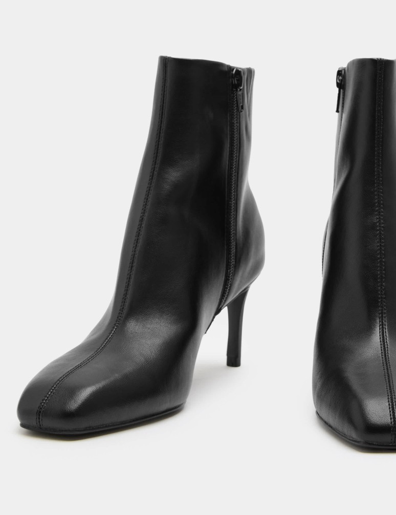 Stiletto Heel Chisel Toe Ankle Boots