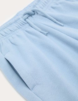 Wide Leg Cotton Rich Joggers (2-8 Yrs)