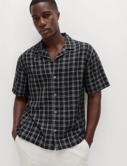 Regular Fit Pure Cotton Short Sleeve Shirt