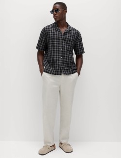 Regular Fit Pure Cotton Short Sleeve Shirt