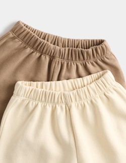 2 Pack Cotton Rich Joggers (0-5 Yrs)