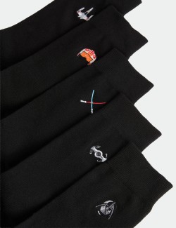 5 Pack Star Wars™ Cotton Rich Socks