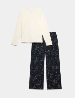 Pure Cotton Printed Pyjama Set
