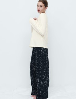 Pure Cotton Printed Pyjama Set