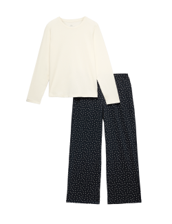 Pure Cotton Printed Pyjama Set