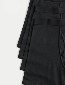 5 Pack Cotton Stretch Longer Length Trunks
