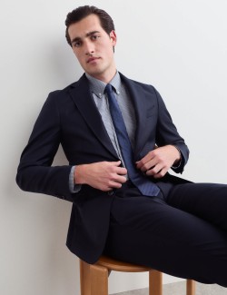 Tailored Fit Pure Cotton Check Shirt