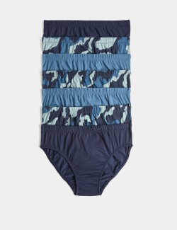 7 Pack Cotton Rich Camouflage Briefs (18 Mths-16 Yrs)