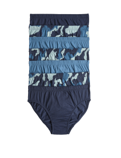 7 Pack Cotton Rich Camouflage Briefs (18 Mths-16 Yrs)