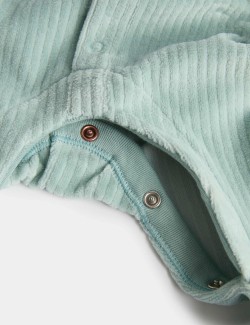Velour Sleepsuit (0-12 Mths)