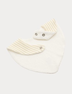 3 Pack Cotton Rich Winnie The Pooh™ Dribble Bibs
