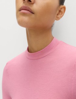 Modal Rich Jersey Roll Neck Second Skin Top