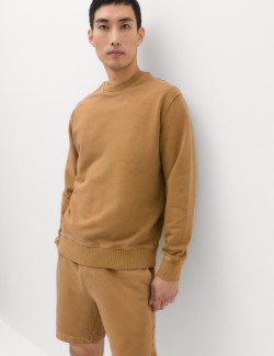 Pure Cotton Garment Dye Sweatshirt