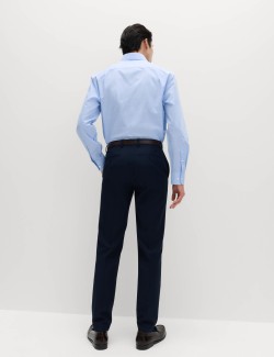 2 Pack Regular Fit Easy Iron Long Sleeve Shirts