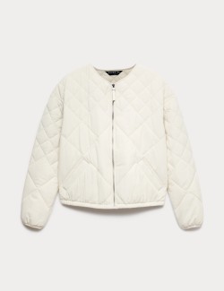 Prošívaná bunda bez límečku s technologií Stormwear™