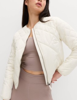 Prošívaná bunda bez límečku s technologií Stormwear™