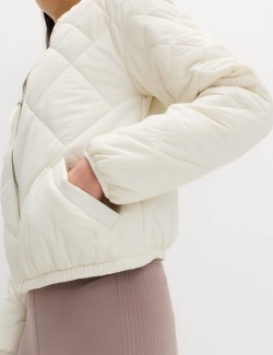 Prošívaná bunda bez límečku s technologií Stormwear™