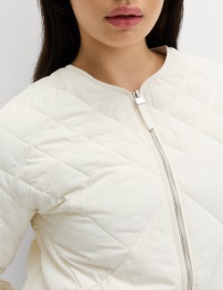 Prošívaná bunda bez límečku s technologií Stormwear™