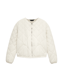 Prošívaná bunda bez límečku s technologií Stormwear™