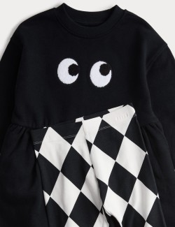 2pc Halloween Dress and Leggings Set (2-8 Yrs)