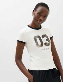 Cotton Rich Graphic T-Shirt