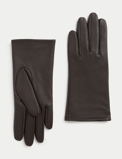 Leather Warm Lined Gloves