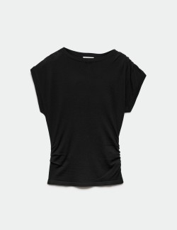 Merino Wool With Silk Knitted Top