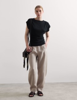 Merino Wool With Silk Knitted Top