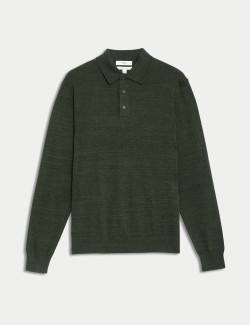 Cotton Rich Tipped Knitted Polo Shirt