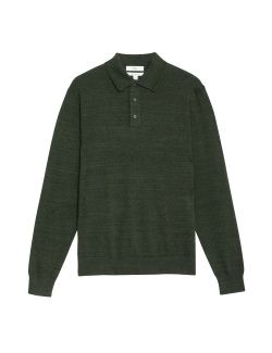 Cotton Rich Tipped Knitted Polo Shirt