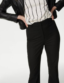 Slim Fit Flare Trousers