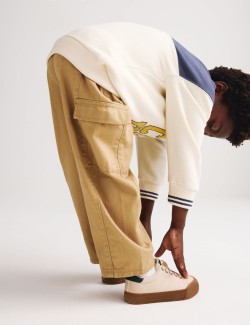 Cotton Rich Pull On Cargo Trousers (2-8 Yrs)