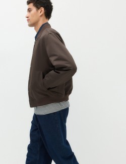 Saténová bunda bomber