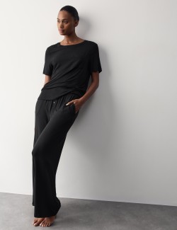Modal Rich Short Sleeve Pyjama Top