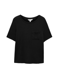 Modal Rich Short Sleeve Pyjama Top