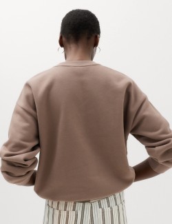 Cotton Rich Graphic Sweatshirt