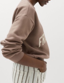 Cotton Rich Graphic Sweatshirt