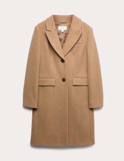 Collared Longline Tailored Coat