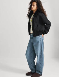 Stormwear™ Faux Fur Collared Bomber Jacket (6-16 Yrs)