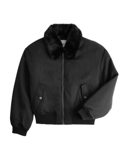 Stormwear™ Faux Fur Collared Bomber Jacket (6-16 Yrs)