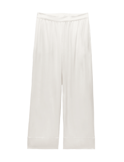 Premium Satin Wide Leg Pyjama Bottoms