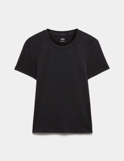 Round Neck Fitted T-Shirt