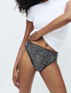 3 Pack Cotton Rich Period High Leg Knickers