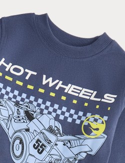 Pure Cotton Hot Wheels™ Pyjamas (1-8 Yrs)