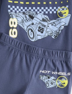 Pure Cotton Hot Wheels™ Pyjamas (1-8 Yrs)