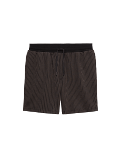 Cotton Rich Ribbed Pyjama Shorts